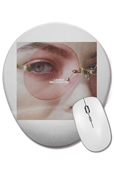 BASKI DÜNYASI Mouse Pad oval Lorde Melodrama cu suport pentru încheietura mâinii