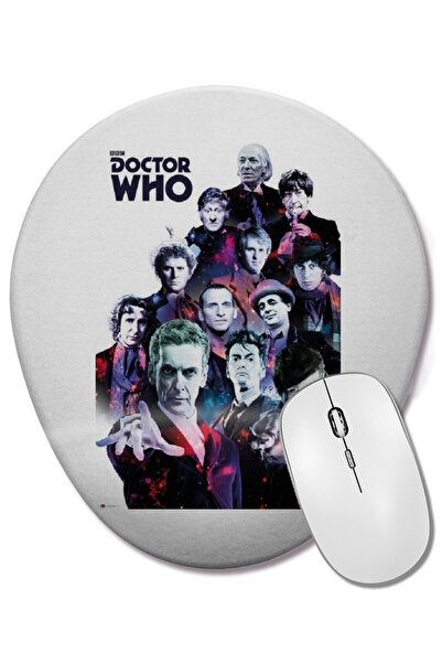 BASKI DÜNYASI Mouse Pad oval Doctor Who The Fourte 02 cu suport pentru închei...