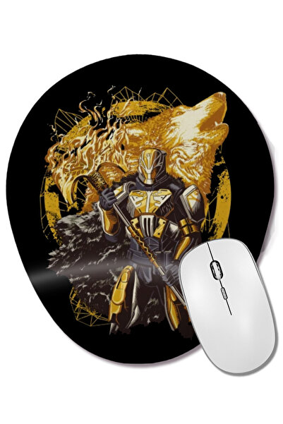 BASKI DÜNYASI Mouse Pad oval Destiny The Iron Lord cu suport pentru încheietura mâinii