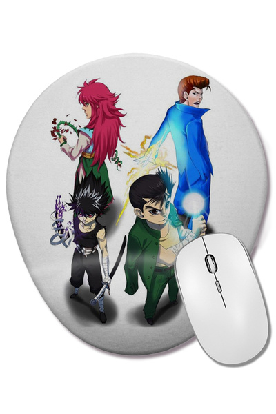 BASKI DÜNYASI Οβάλ ποντίκι με υποστήριξη καρπού Outro Mundo