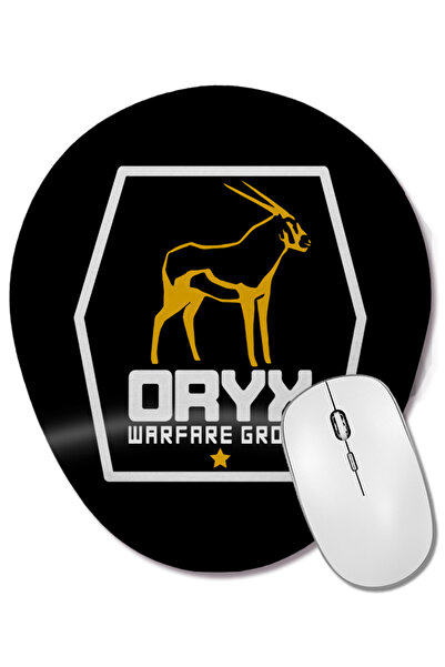 BASKI DÜNYASI Elysium Oryx Warfare Group Mouse Pad oval cu suport pentru înch...