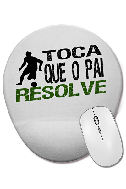 BASKI DÜNYASI Pai Resolve ovalna podloga za miša sa podrškom za zglob