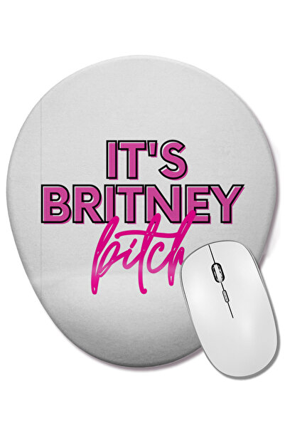 BASKI DÜNYASI ismail Abi Mouse Pad oval cu suport pentru încheietura mâinii