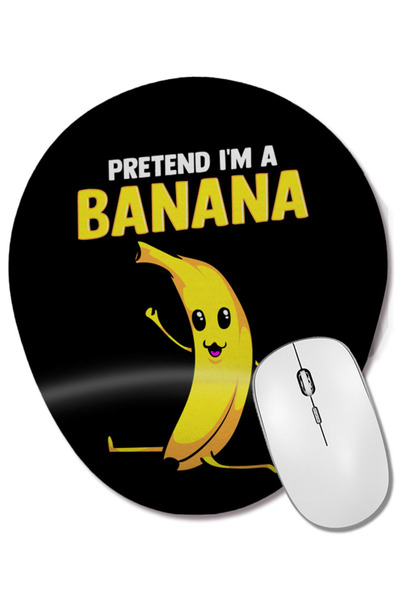 BASKI DÜNYASI Mouse Pad oval cu suport pentru încheietura mâinii, cu joc de c...