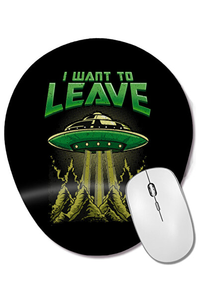 BASKI DÜNYASI Mouse Pad oval cu suport pentru încheietura mâinii, drăguț și a...