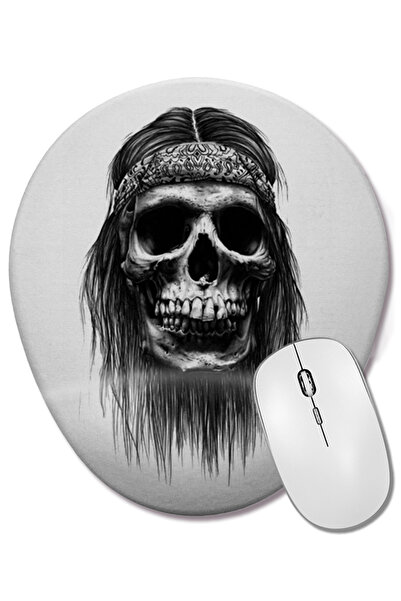 BASKI DÜNYASI Οβάλ ποντίκι με υποστήριξη καρπού Hippie