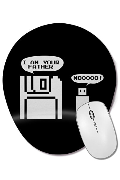 BASKI DÜNYASI Mouse Pad oval cu suport pentru încheietura mâinii, cu USB, cu ...