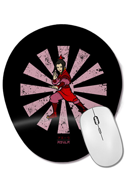 BASKI DÜNYASI Avatar The Last Airbender Azula Ρετρό ιαπωνικό ποντίκι με οβάλ ...