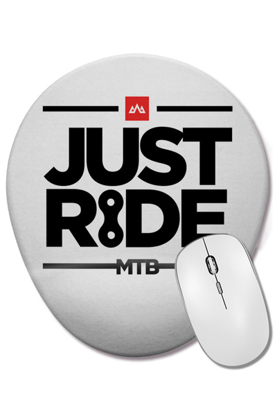 BASKI DÜNYASI Планински велосипед Mtb Just Ride Бяла подложка за китката Овал...