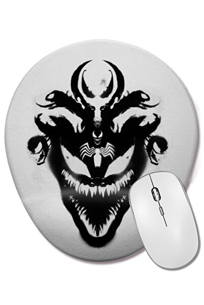 BASKI DÜNYASI Venom Mi smo ovalna podloga za miša sa podrškom za zglob