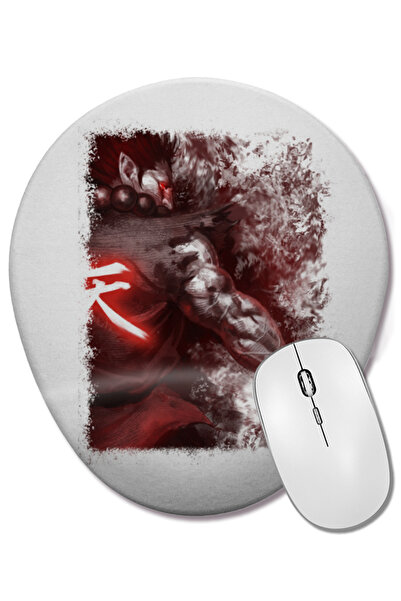 BASKI DÜNYASI Mouse Pad oval Akuma cu suport pentru încheietura mâinii