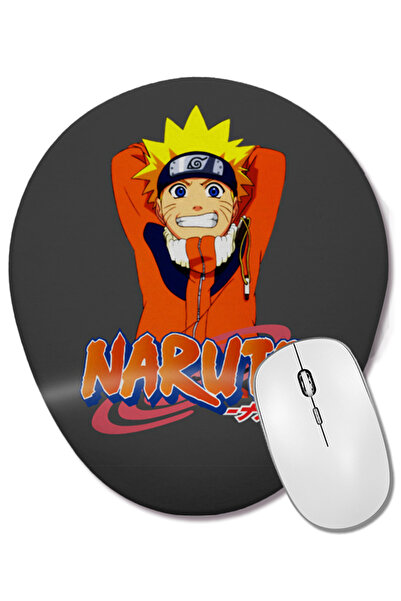BASKI DÜNYASI Mouse Pad oval Naruto cu suport pentru încheietura mâinii