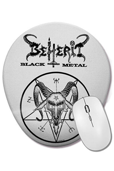 BASKI DÜNYASI Beherit Behexen Impaled Nazarene Hornaa Οβάλ ποντίκι με υποστήρ...