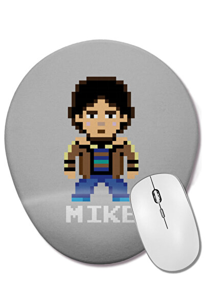 BASKI DÜNYASI Mouse Pad oval Mike Wheeler Stranger Things cu suport pentru încheietura mâinii
