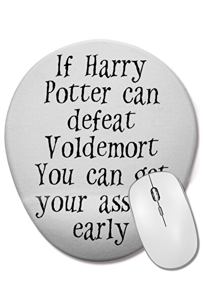 BASKI DÜNYASI Οβάλ ποντίκι με υποστήριξη καρπού Χάρι Πότερ