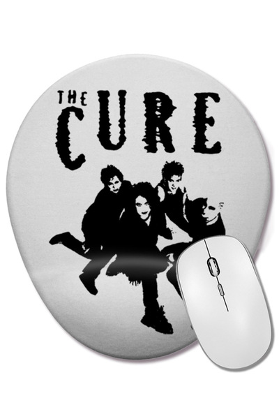 BASKI DÜNYASI Οβάλ ποντίκι με υποστήριξη καρπού The Cure Rock