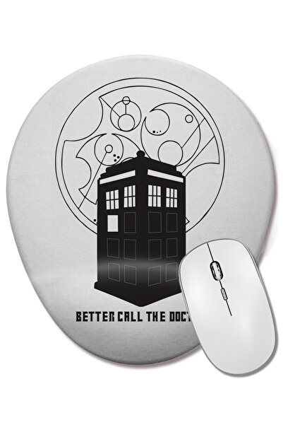BASKI DÜNYASI По-добре обадете се на доктора Bilek Destekli Oval Mouse Pad