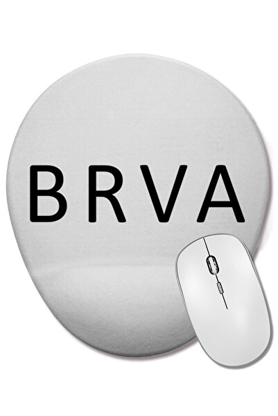 BASKI DÜNYASI Mouse Pad oval Brva cu suport pentru încheietura mâinii