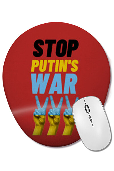 BASKI DÜNYASI Războiul Ucrainei Stay Strong 2022 - Mouse Pad oval cu suport p...