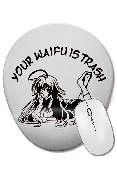 BASKI DÜNYASI Гимназия „Риас“ Dxd Вашата съпруга е боклук Овална подложка за ...