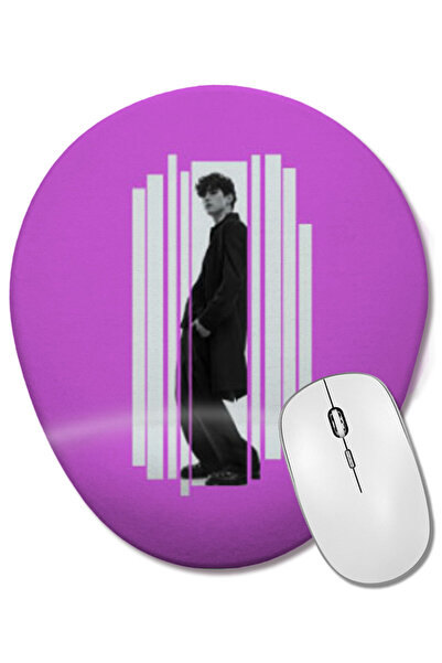 BASKI DÜNYASI Mark Tuan COVER 2021 Mouse Pad oval cu suport pentru încheietur...