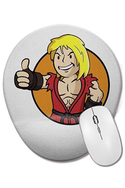 BASKI DÜNYASI Mouse Pad oval Ken Vault pentru băieți cu suport pentru încheie...
