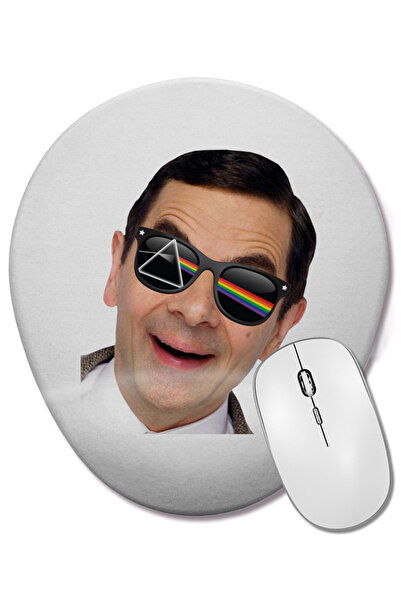 BASKI DÜNYASI Mouse Pad oval cu suport pentru încheietura mâinii Dark Side Of...