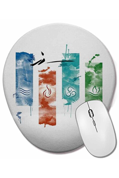 BASKI DÜNYASI Οβάλ ποντίκι ποντικοπολιτείας Mundo Avatar με στήριγμα καρπού