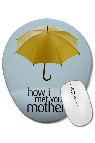 BASKI DÜNYASI How I Met Your Mother 01 Οβάλ ποντίκι με υποστήριξη καρπού