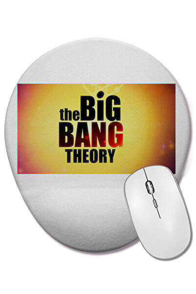 BASKI DÜNYASI Teoria Big Bangului ''Bazinga!!!'' Mouse Pad oval cu suport pen...