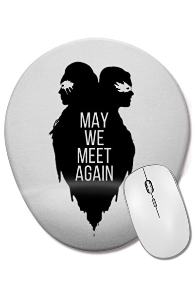 BASKI DÜNYASI Mouse Pad oval The 100 May We Meet Again cu suport pentru încheietura mâinii