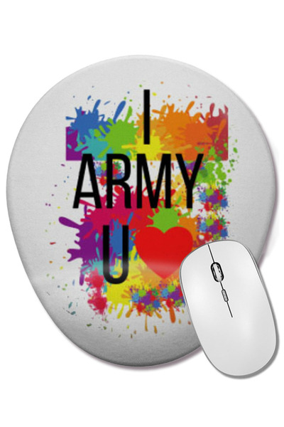 BASKI DÜNYASI Doar vreau să-mi trimită viața înapoi, mouse pad oval cu suport...