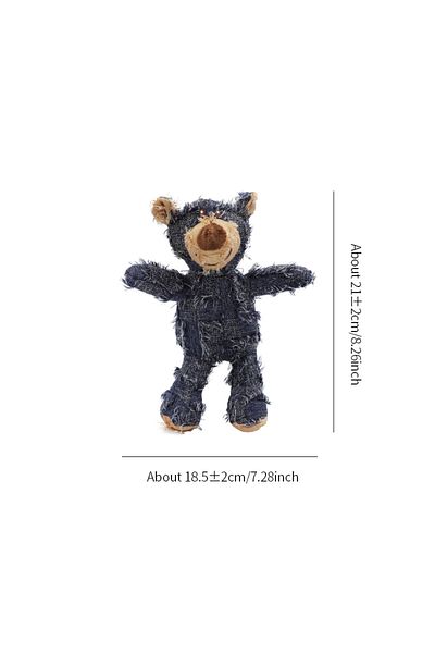 Choice XS Blue Dog stuffed animal beggar bear gnawing toy Grinding teeth cleaning pet supplies