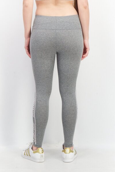 Plein Sport Women Sportswear Fit Training Leggings, Grey
