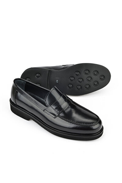 Ziya Ανδρικά Παπούτσια Γνήσιο Δερμάτινο 151145Z144 Μαύρο