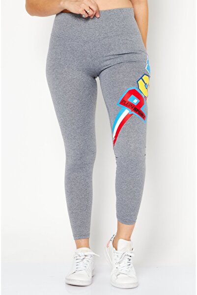 Peleg Design Women Sportswear Fit Training Leggings, Grey