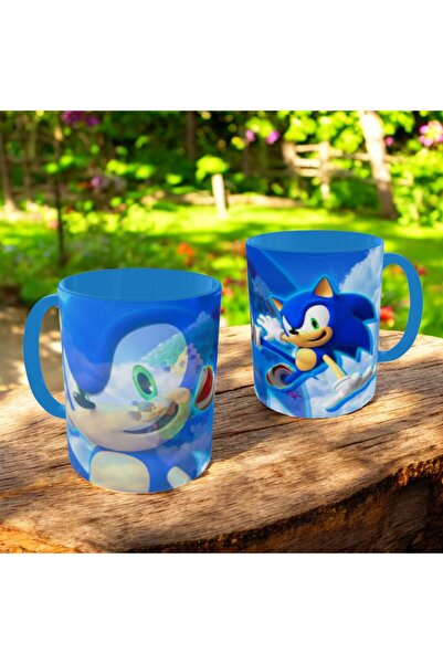 ALPŞAN TİCARET Sonic Kupa Sonik Bardak Sonik Mug Beyaz Kupa