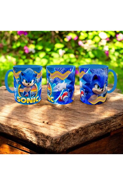 ALPŞAN TİCARET Sonic Kupa Sonik Bardak Sonik Mug Beyaz Kupa rekli kupalar