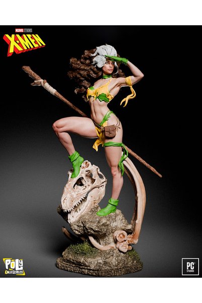 Poly Collectibles Rogue The Savage Land - X-Men Exclusive Collectibles Figure...