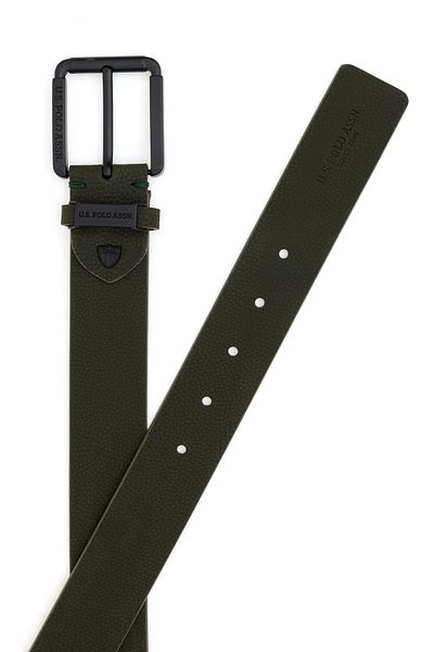 U.S. Polo Assn. Men's Khaki Belt 50304726 -Vr027