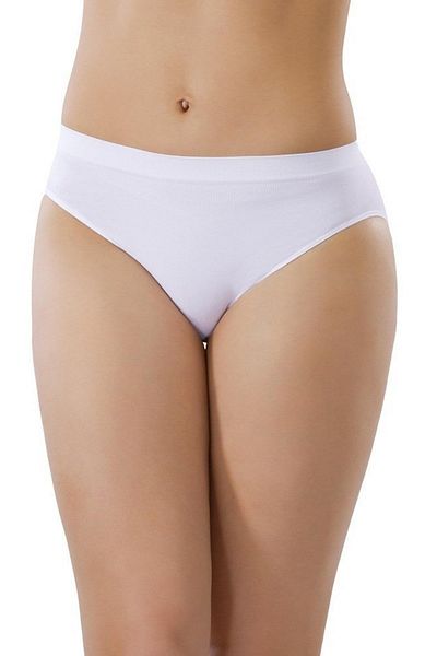 just cheap store 11000 Model White Seamless Slip Panties - No Trace