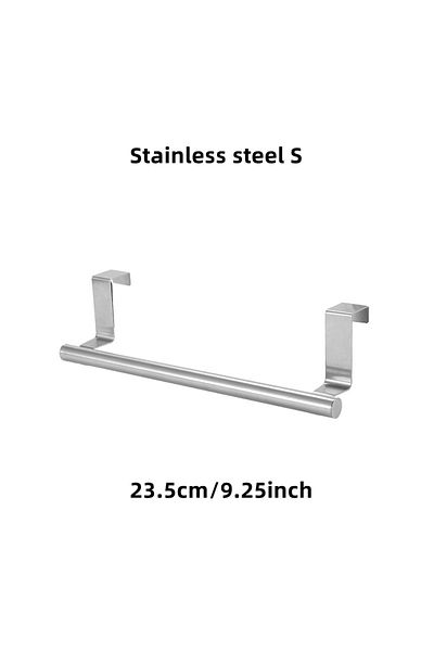 Choice 1pcs Stainless Steel S 1/2pcs Towel Rack Over Door Towel Bar Hanging Holder Stainless Steel Bathroom