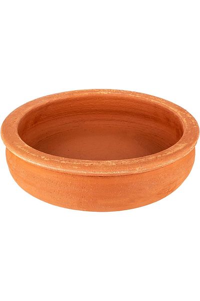 AKDC Round Bowl 24Cm X 24Cm X 6Cm Clay Colour