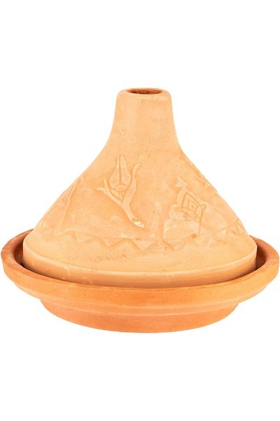 AKDC Round Bowl 25Cm X 25Cm X 5Cm Brown Colour