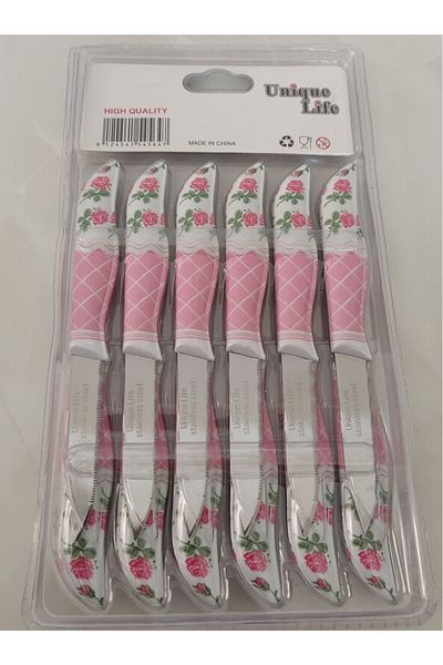 Alray Cluster 12 Pieces Fruit Knife with Rivets Royaleks-69429
