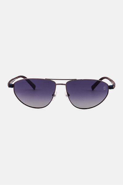 Timberland Men TB932409D62 Aviator Sunglasses, Black