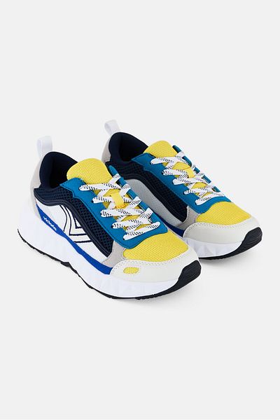 Victoria Women Arista Rejilla Lace Up Casual Shoes, White