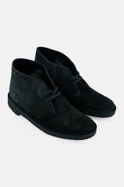 CLARKS Men Standard Desert Boot Lace Up Casual Shoes, Dark Green
