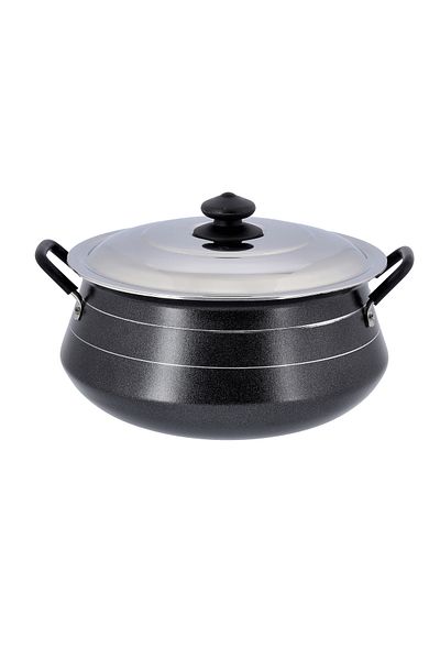 ROYALFORD 26cm Non-stick Handi Casserole, Stainless Steel Lid, RF10006