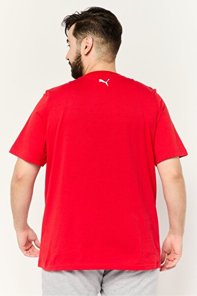 Puma x Scuderia Ferrari Men Sportswear Fit Short Sleeves Outdoor T-shirt, Red